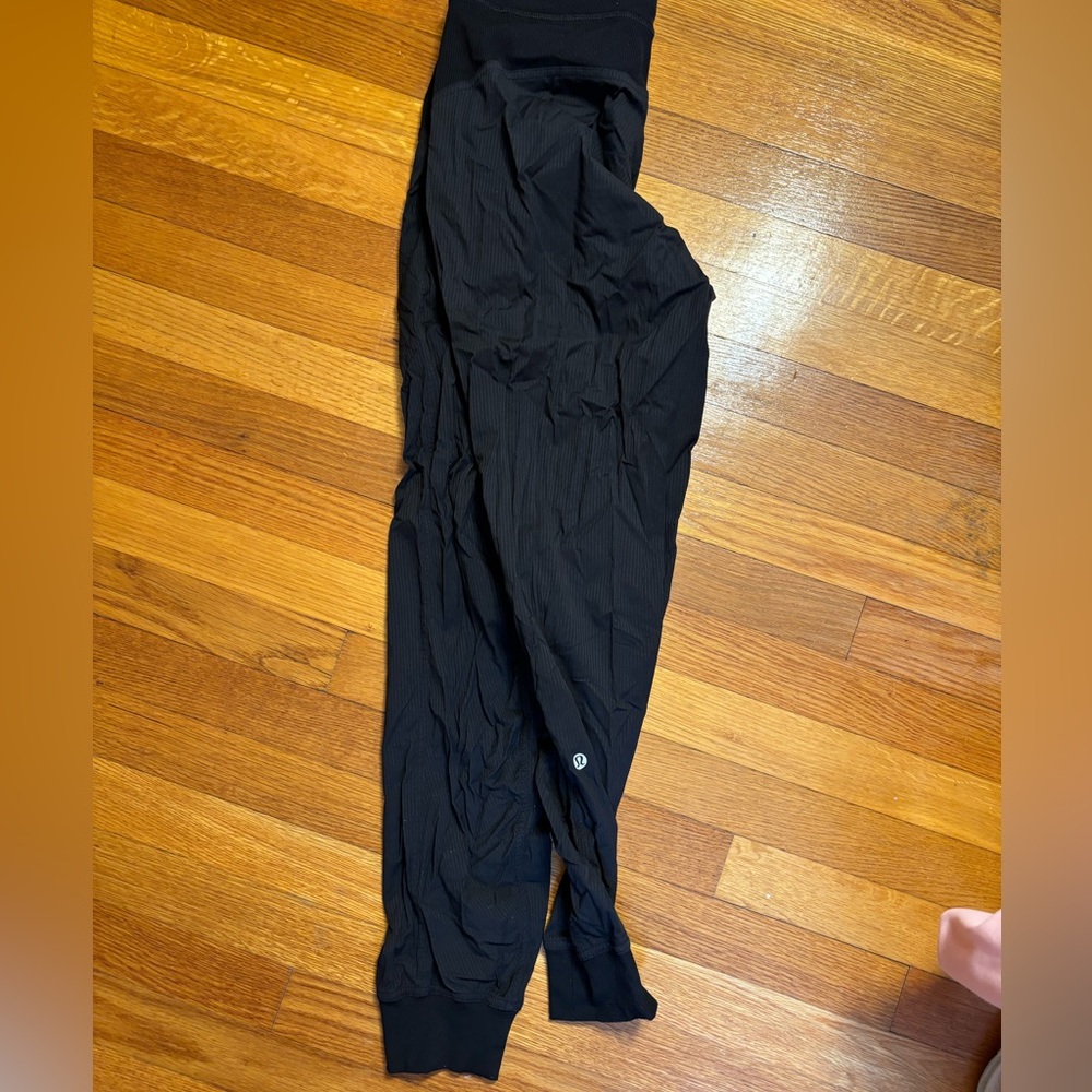 Black lululemon dance studio jogger